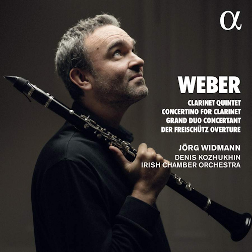 WIDMANN, JORG / DENIS KOZHUKHIN / IRISH CHAMBER ORCHESTRA - WEBER - CLARINET QUINTET / CONCERTINO FOR CLARINETWIDMANN, JORG - DENIS KOZHUKHIN - IRISH CHAMBER ORCHESTRA - WEBER - CLARINET QUINTET - CONCERTINO FOR CLARINET.jpg